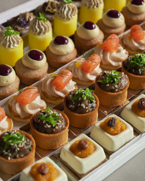 Bouchées froides - Plateau de 48 pièces / Cold cocktail piece - 48 pieces