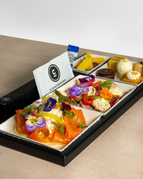 Plateau repas gastronomie / Gourmet meal tray