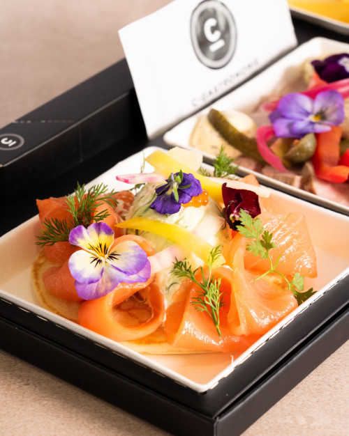 Plateau repas gastronomie / Gourmet meal tray