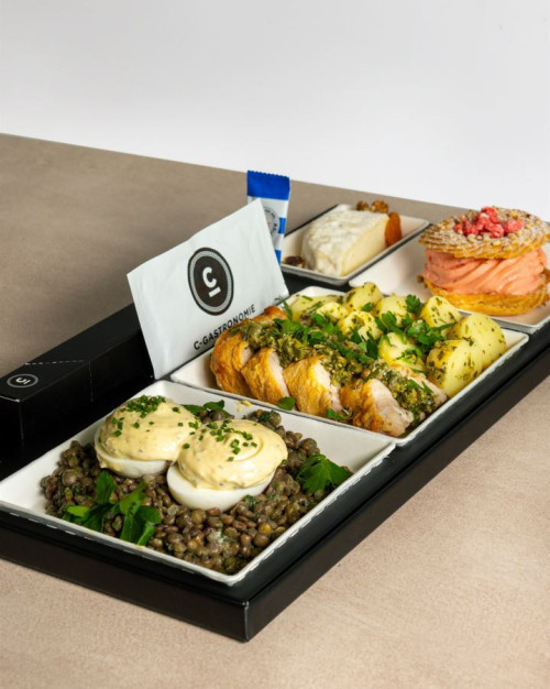 Plateau repas Lyonnais / Lyonnais meal tray