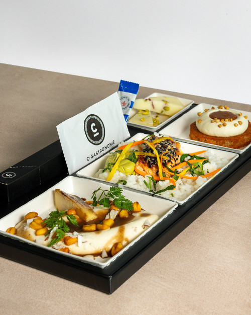Plateau repas saveurs du monde / World flavours meal tray