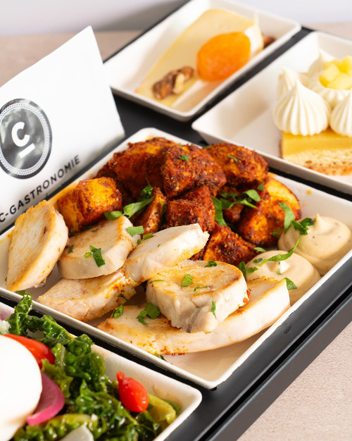 PLATEAU SEMAINE 12 (DU 16 AU 20 MARS) / Meal tray of week 12