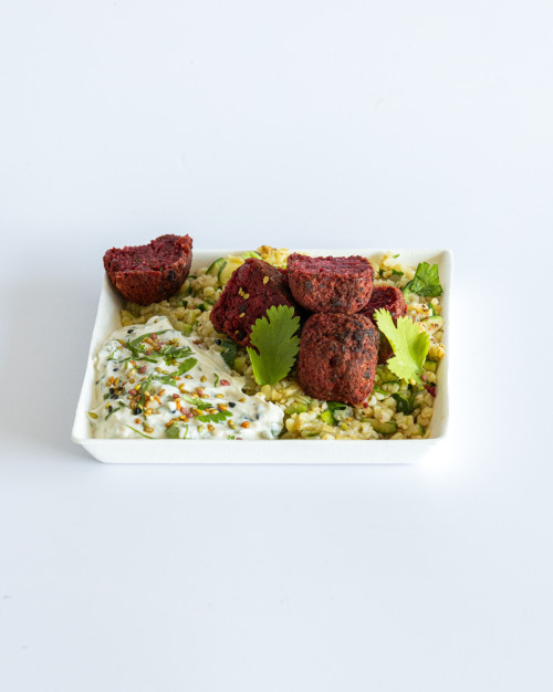 Plateau repas vegan / Vegan meal tray