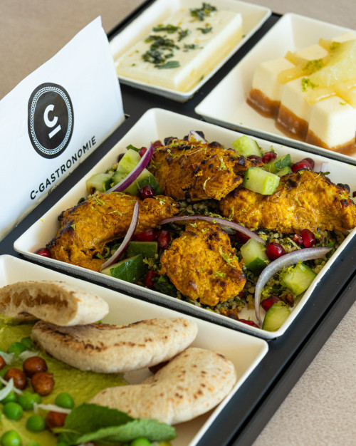 Plateau repas saveurs du monde / World flavours meal tray