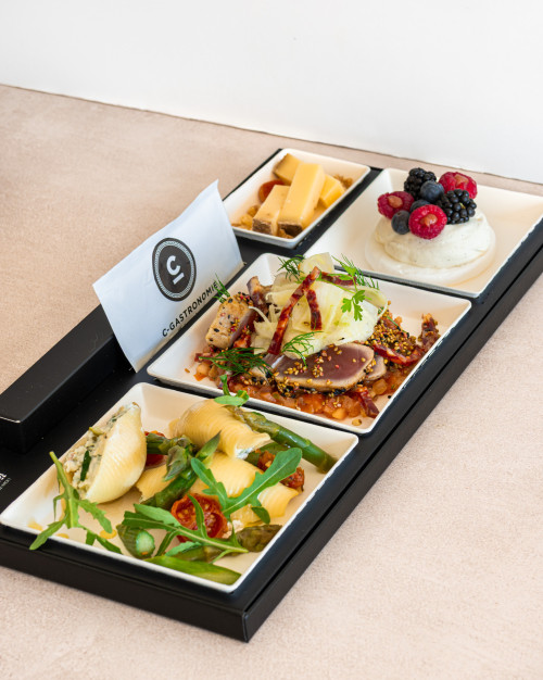 Plateau repas gastronomie / Gourmet meal tray