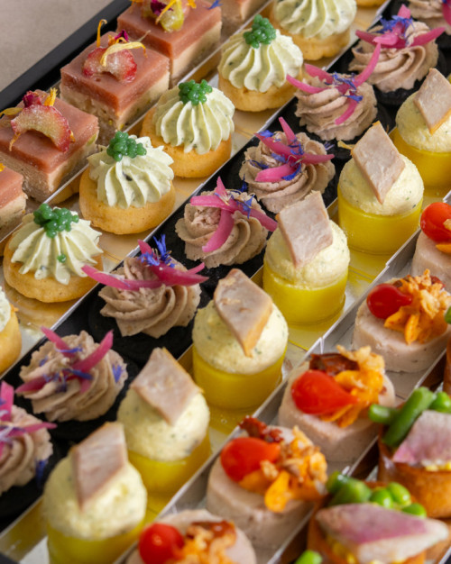 Bouchées froides - Plateau de 48 pièces / Cold cocktail piece - 48 pieces
