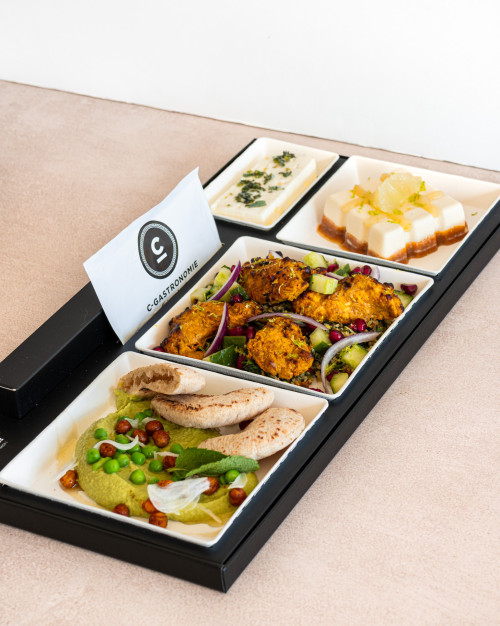 Plateau repas saveurs du monde / World flavours meal tray