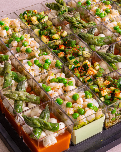 Cubiques - Plateau de 35 pièces / Cubic - Tray of 35 pieces