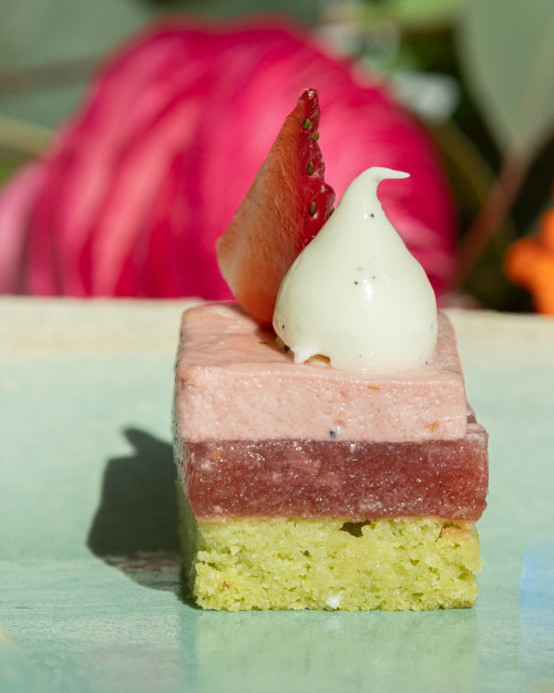 Miniatures fruitées et chocolatées - Plateau de 24 pièces /Fruity and chocolate miniatures - Tray of 24 pieces