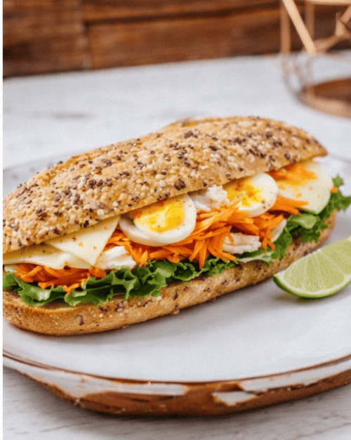 Sandwich végétarien / Vegetarian sandwich