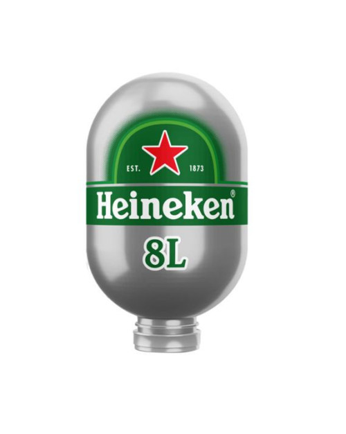 Fût de bière Heineken 8L / Heineken 8L beer barrel