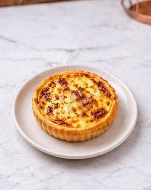 Quiche aux 3 fromages individuelle / Individual 3 cheese Quiche 