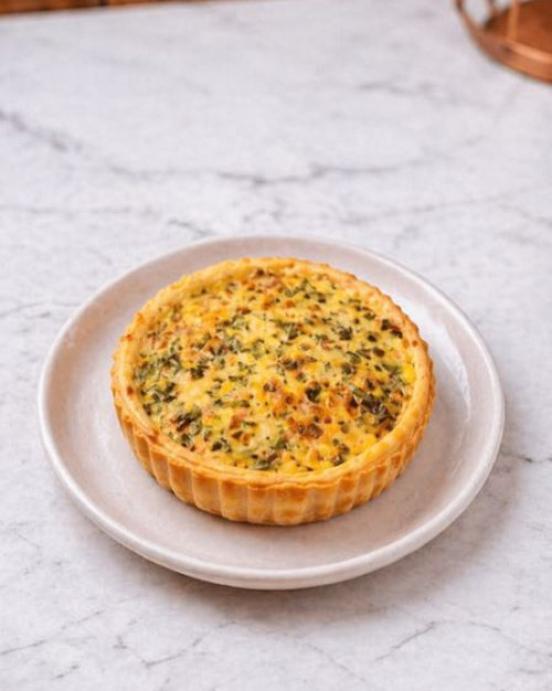 Quiche végétarienne individuelle / Individual vegetarian quiche