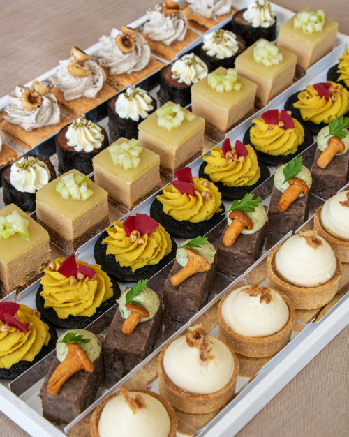 Bouchées froides - Plateau de 24 pièces / Cold cocktail piece - 24 pieces
