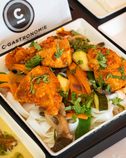 Plateau repas saveurs du monde / World flavours meal tray