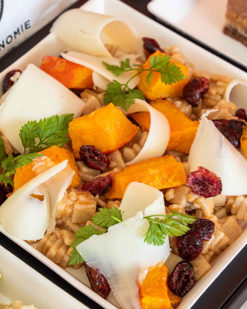 Plateau repas végétarien / Vegatarian meal tray