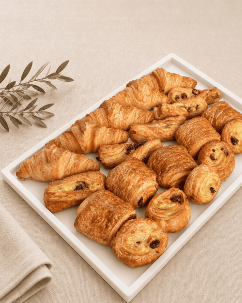 Mini-Viennoiseries - 20 pièces / Mini pastries - 20 pieces
