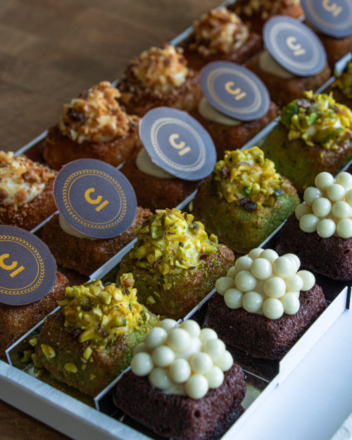 Mini-financiers - Plateau de 24 pièces