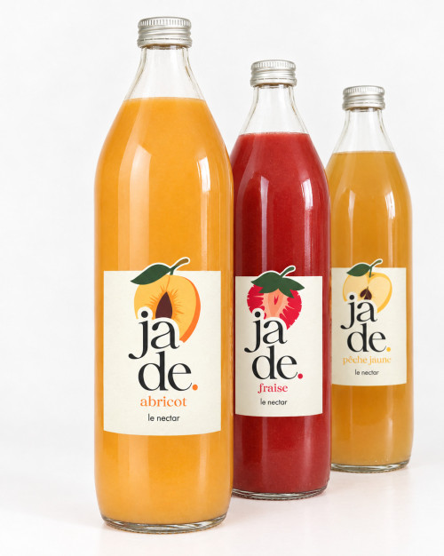 Jus de fruits 1L - Carton de 6 bouteilles / 1L Fruit Juice - Pack of 6 Bottles