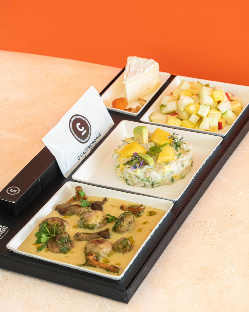 Plateau repas sans gluten / Gluten-free meal tray