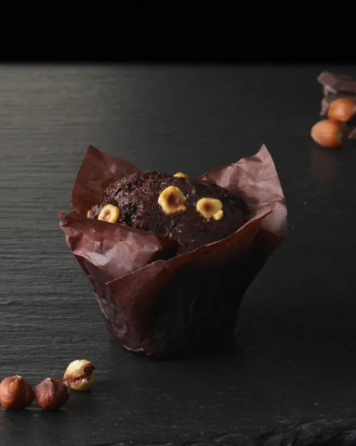 Muffin chocolat noir