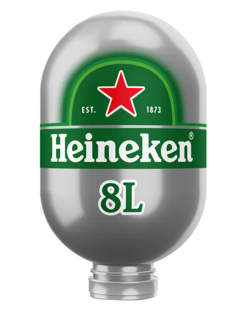 Fût de bière Heineken 8L