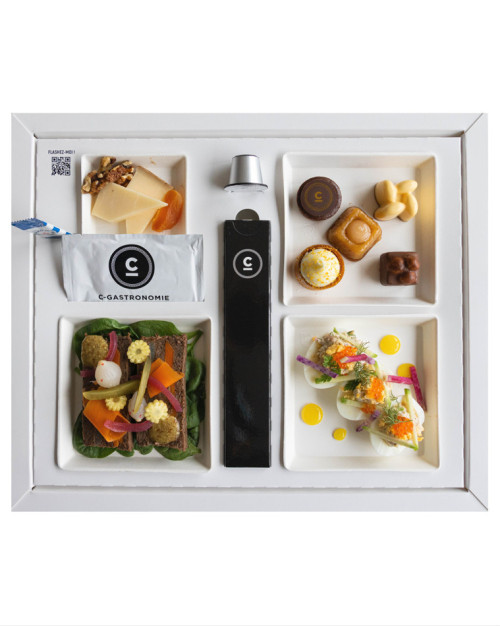 Plateau repas gastronomie / Gourmet meal tray