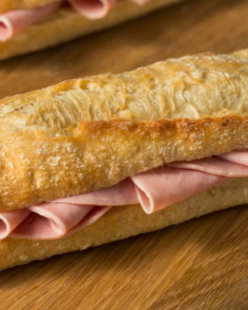 Sandwich jambon emmental / Emmental ham sandwich