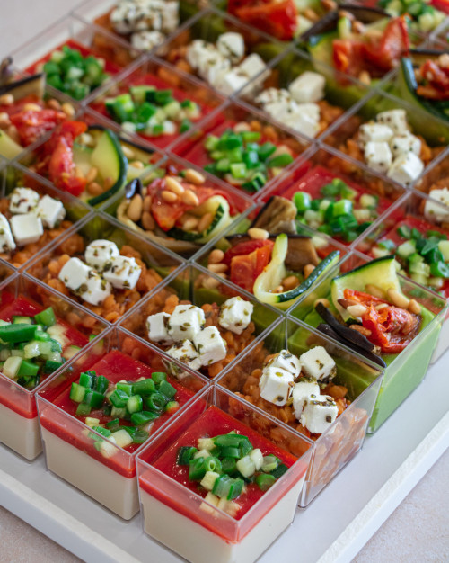 Cubiques - Plateau de 35 pièces / Cubic - Tray of 35 pieces
