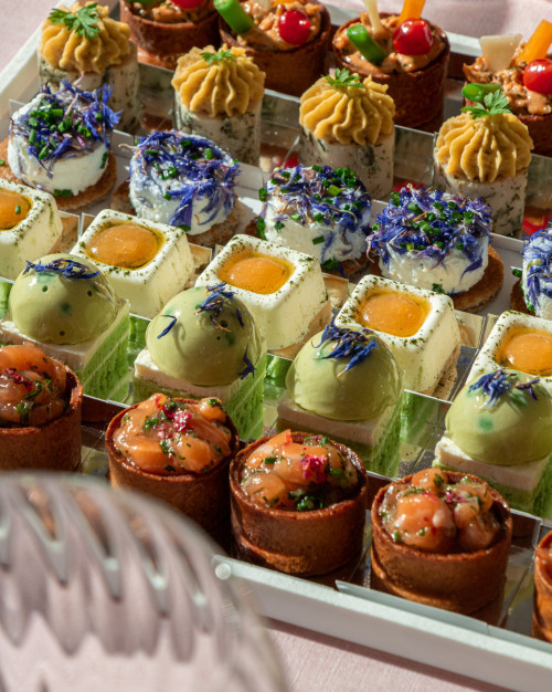 Bouchées froides - Plateau de 24 pièces / Cold cocktail piece - 24 pieces