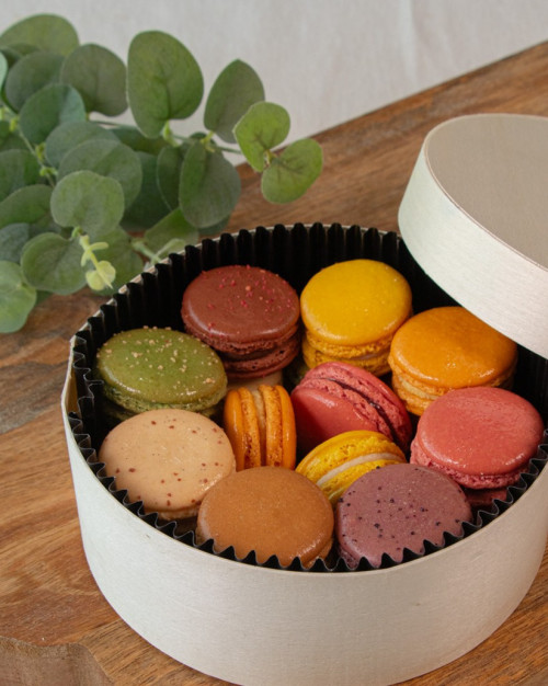 Macarons - boîte de 20 pièces - Macarons - Box of 20 pieces